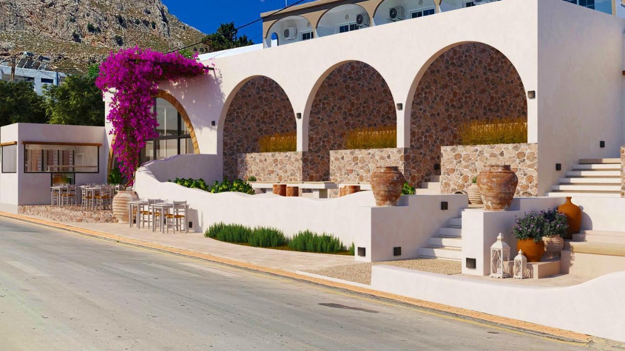 Delfini Beach Hotel & Suites Archangelos  Zewnętrze zdjęcie