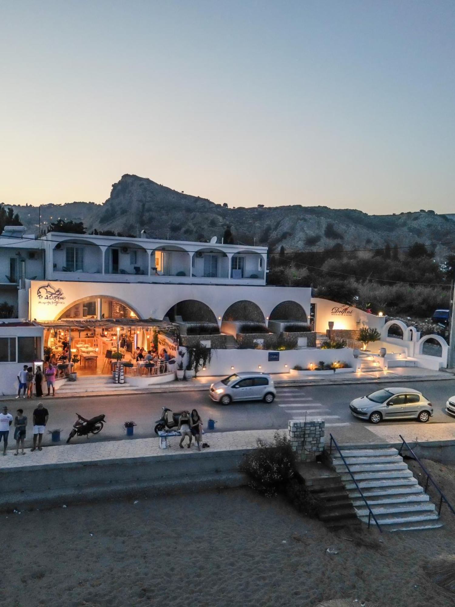 Delfini Beach Hotel & Suites Archangelos  Zewnętrze zdjęcie